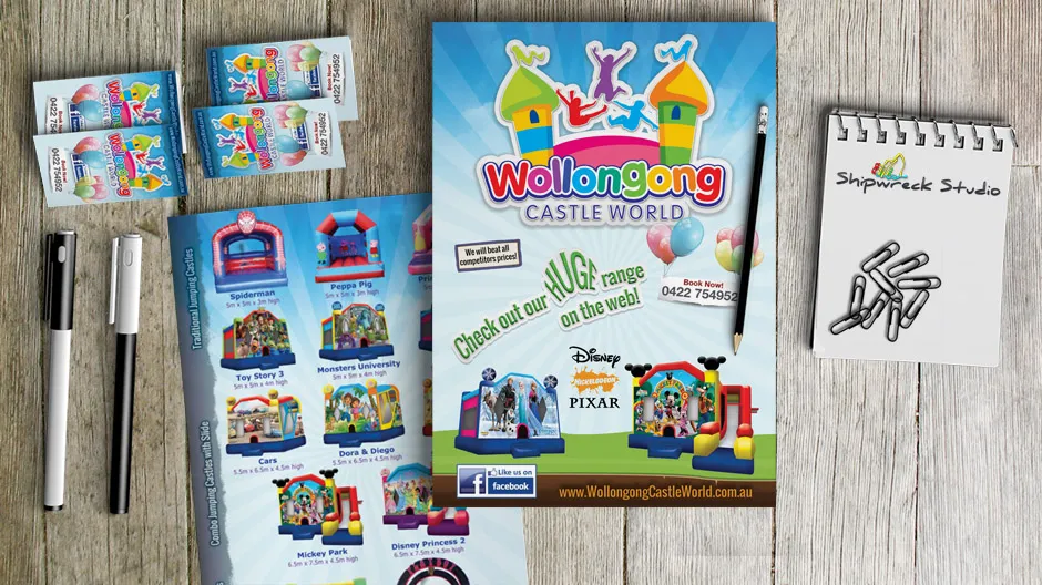 Wollongong Castle World - Web Design